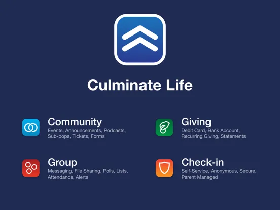 Culminate - Check-in Portal iPad  سکرین شاٹس