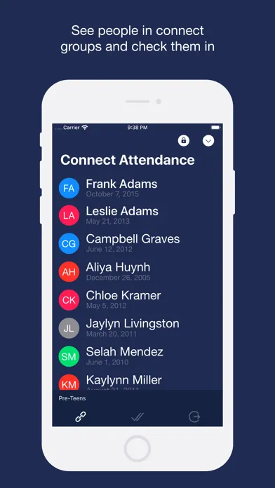Culminate - Check-in Portal سکرین شاٹس