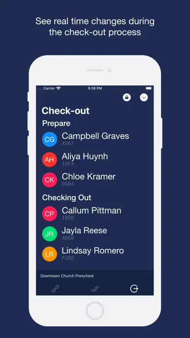 Culminate - Check-in Portal سکرین شاٹس