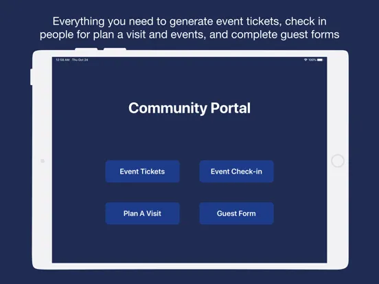 Culminate - Community Portal iPad 应用截图