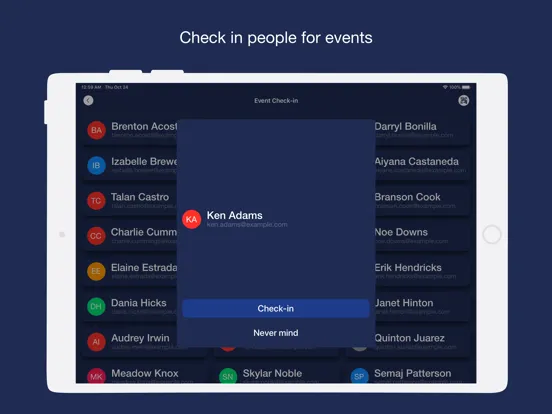 Culminate - Community Portal iPad 应用截图