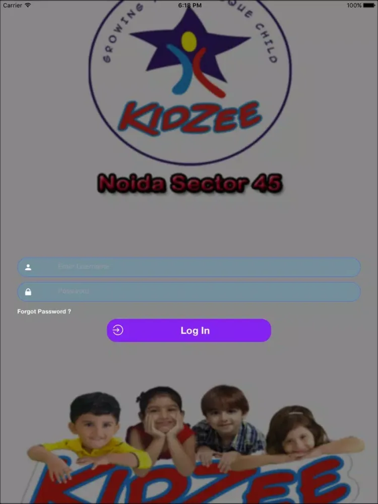 KIDZEE Sector 45 Noida iPad  Screenshots
