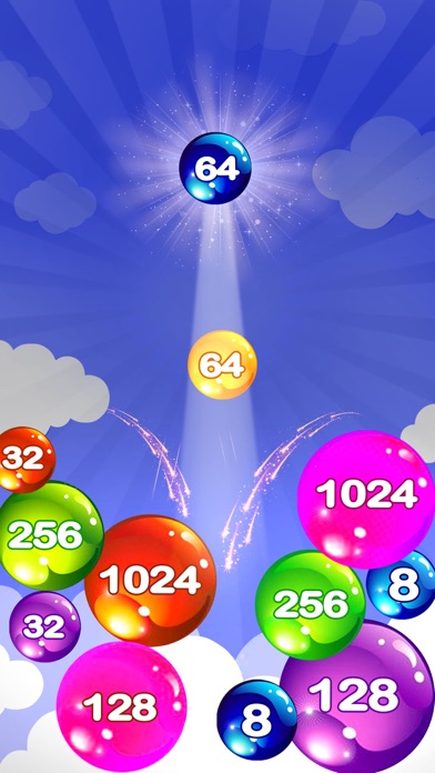 Tangkapan skrin Crazy Bubble Ball Puzzle Games