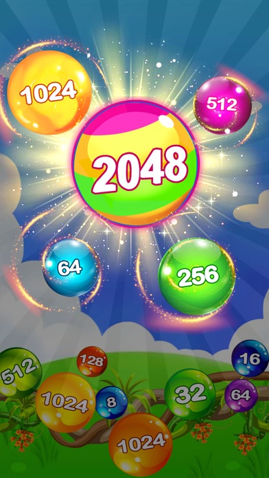 Tangkapan skrin Crazy Bubble Ball Puzzle Games