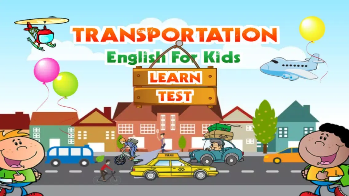 Captures d'écran de Transportation English For Kids