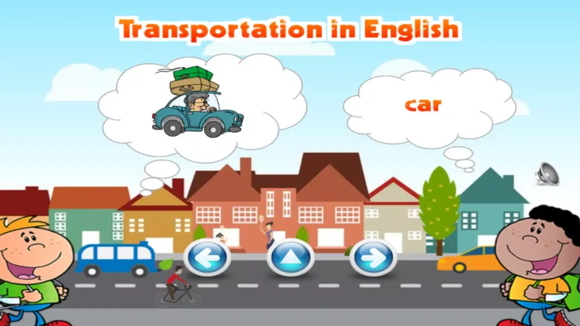 Captures d'écran de Transportation English For Kids