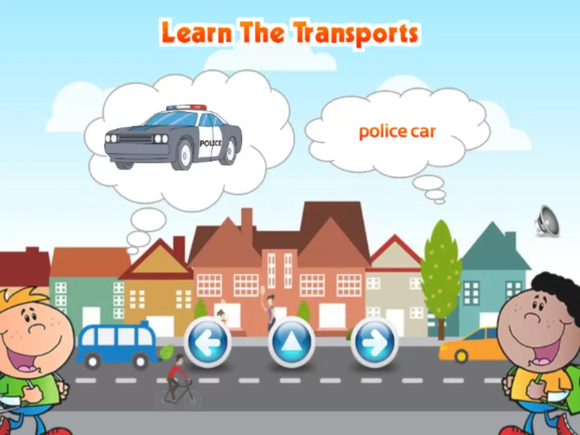 Capturas de tela do Transports V2 English For Kids iPad 