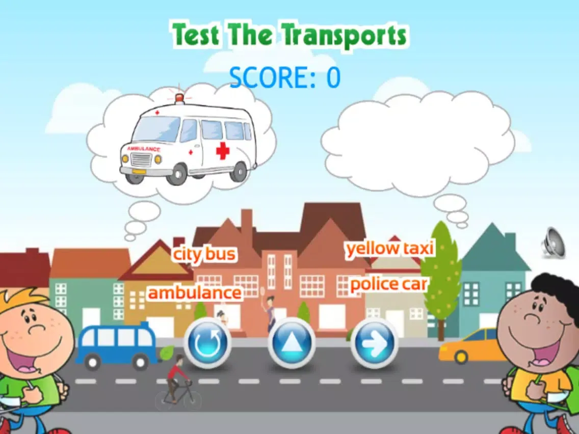 Capturas de tela do Transports V2 English For Kids iPad 