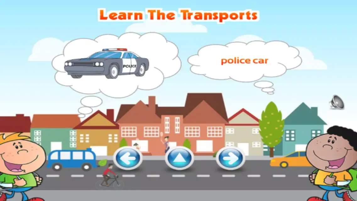 Capturas de tela do Transports V2 English For Kids