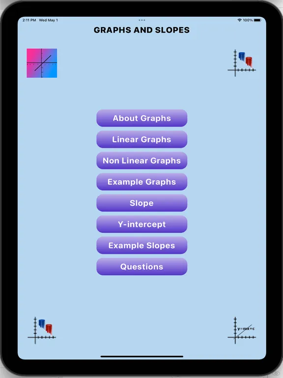 Graphs and Slopes iPad 应用截图