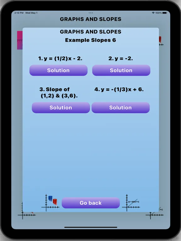 Graphs and Slopes iPad 应用截图