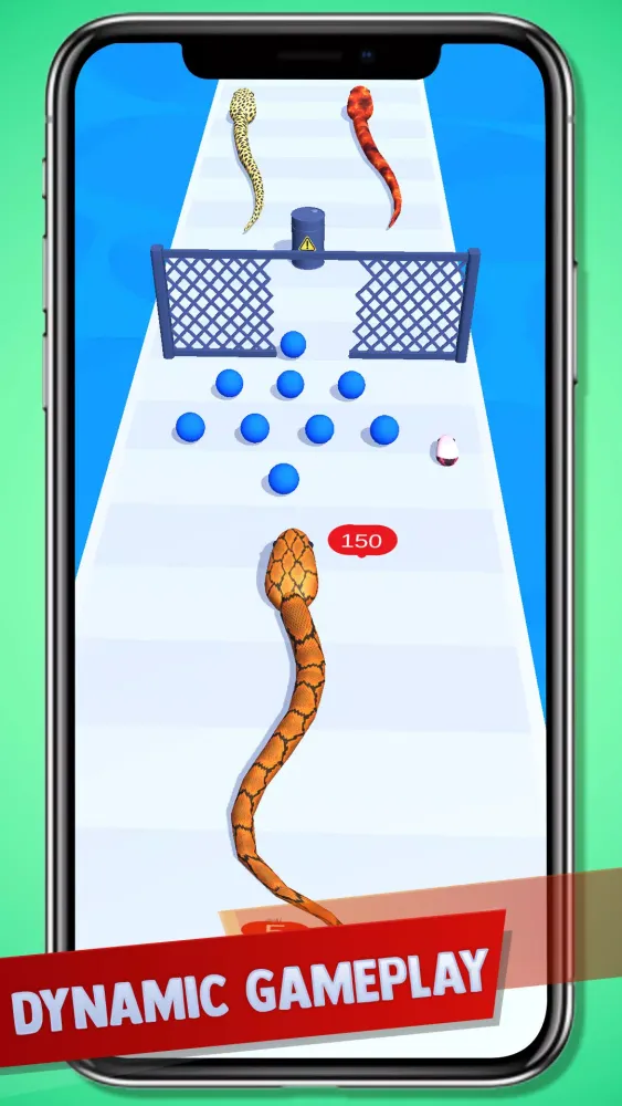 Capturas de pantalla de Crazy Snake Rush