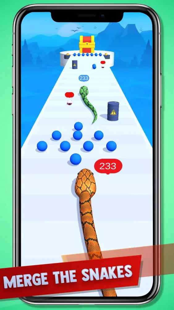 Capturas de pantalla de Crazy Snake Rush