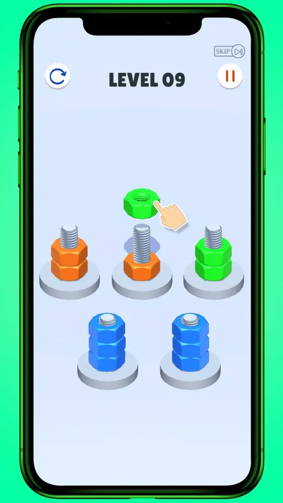 Nuts & Bolts Color Sort Puzzle スクリーンショット