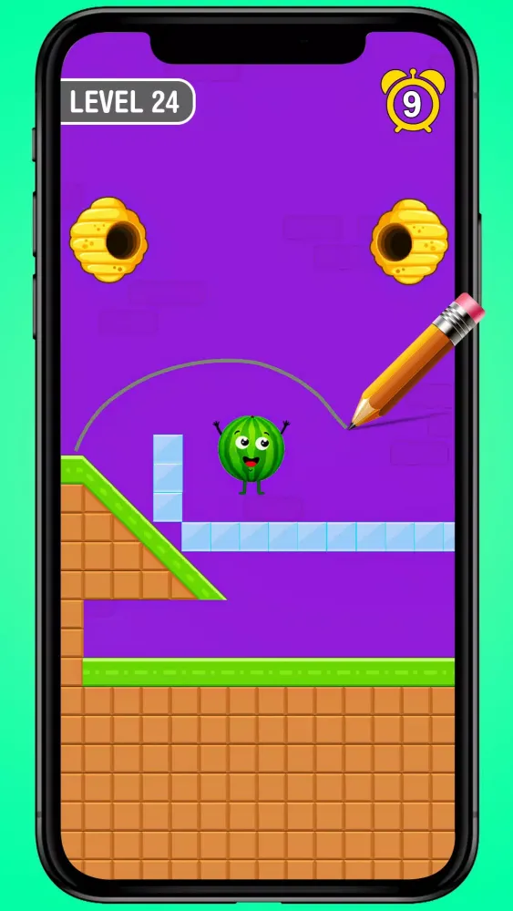 Watermelon Rescue Draw to Save Screenshots