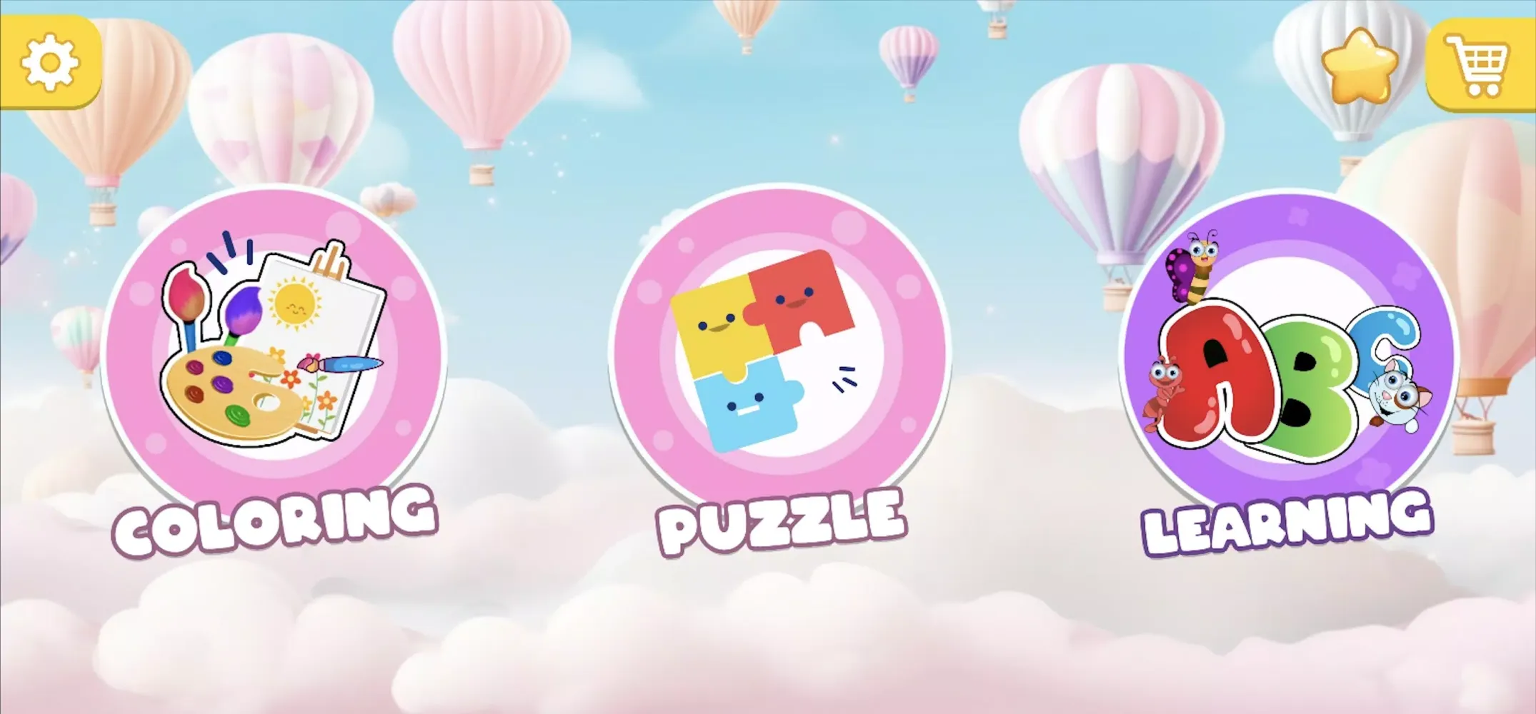 Capturas de tela do Kids Offline Preschool Games