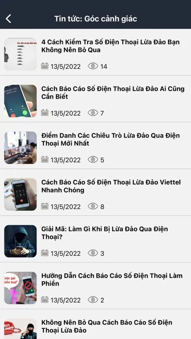 Capturas de tela do Kiểm Tra Số Điện Thoại