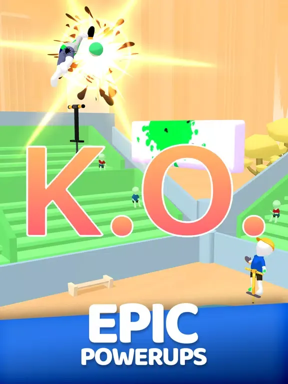 Скриншоты Pogo Paint: 1v1 Stickman Fight iPad 