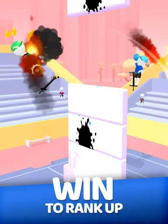 Скриншоты Pogo Paint: 1v1 Stickman Fight iPad 