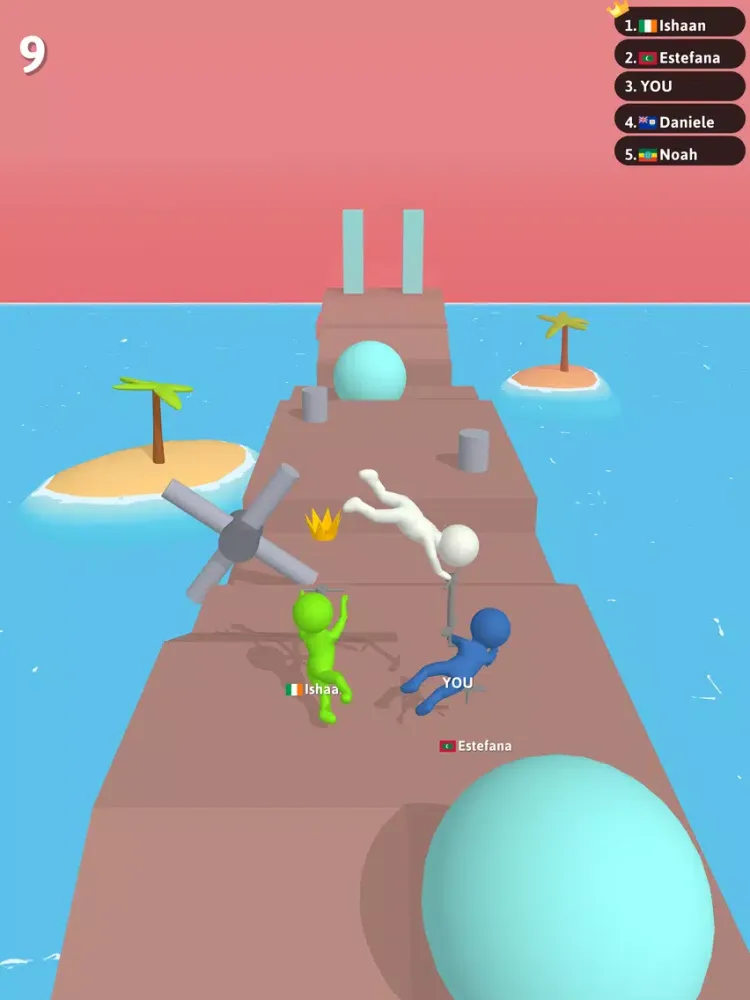 Capturas de tela do Pogo Run iPad 