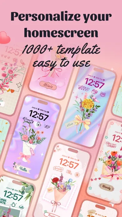 Zrzuty ekranu DIY Flower Language Keyboard