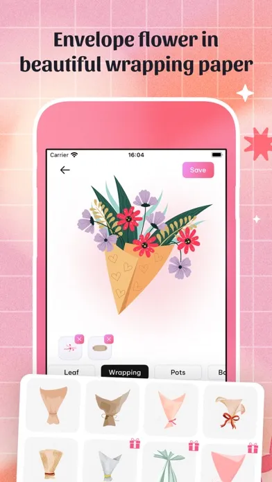 Zrzuty ekranu DIY Flower Language Keyboard