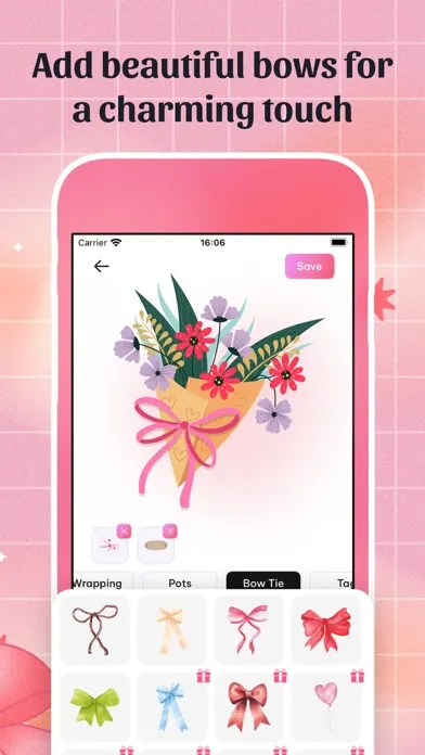 Zrzuty ekranu DIY Flower Language Keyboard