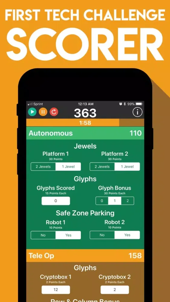 FTC Scorer 2017-2018 Screenshots