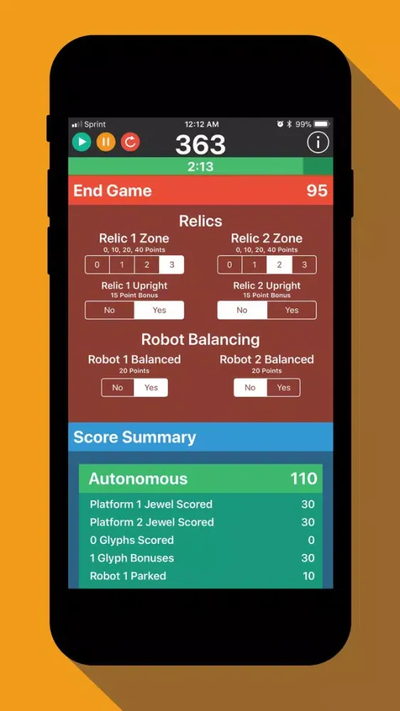FTC Scorer 2017-2018 Screenshots