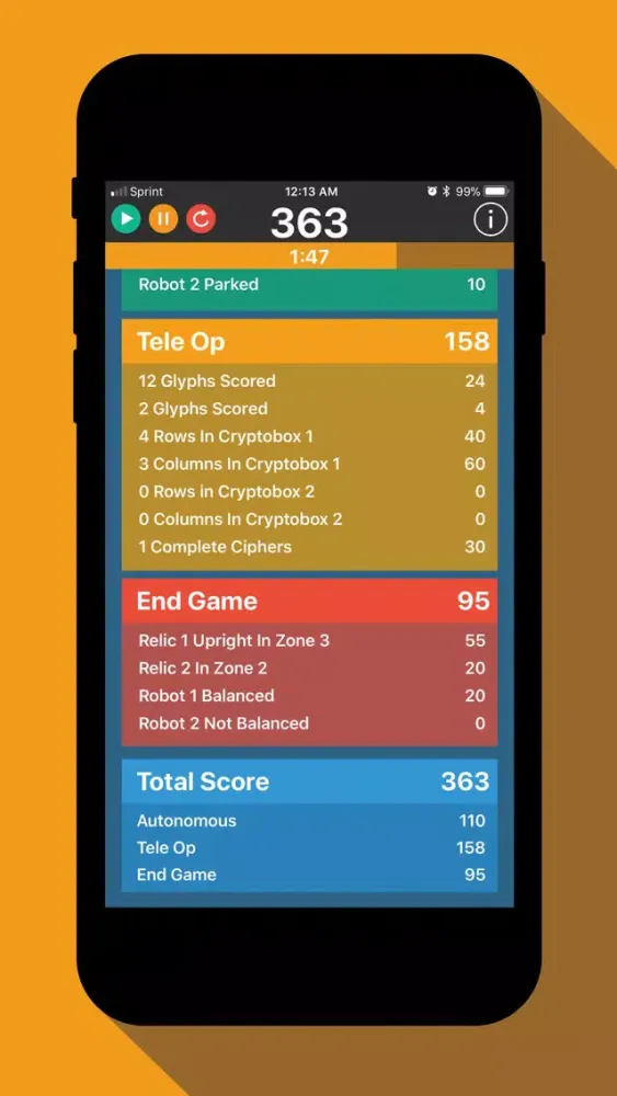 FTC Scorer 2017-2018 Screenshots
