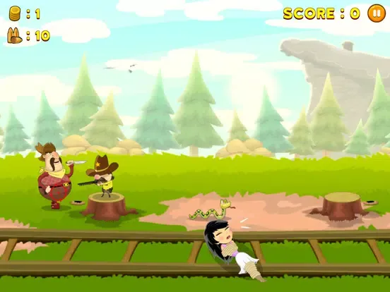 Capturas de tela do Shotgun Pete iPad 