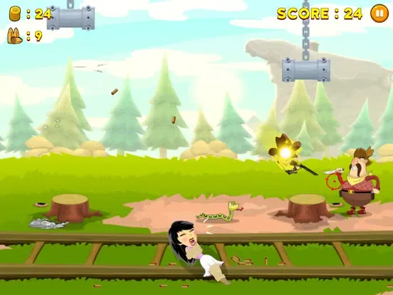 Capturas de tela do Shotgun Pete iPad 