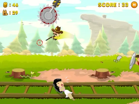 Capturas de tela do Shotgun Pete iPad 