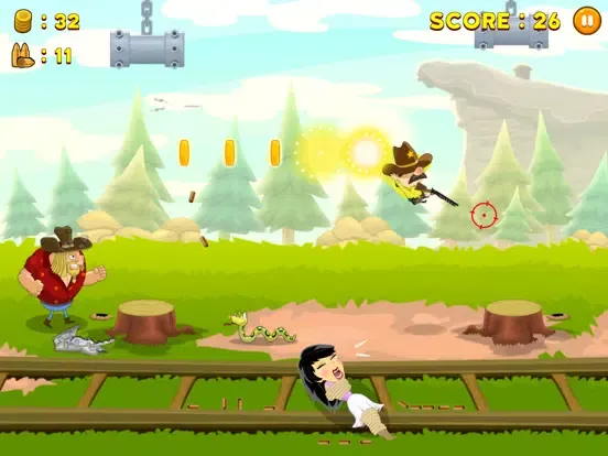 Capturas de tela do Shotgun Pete iPad 