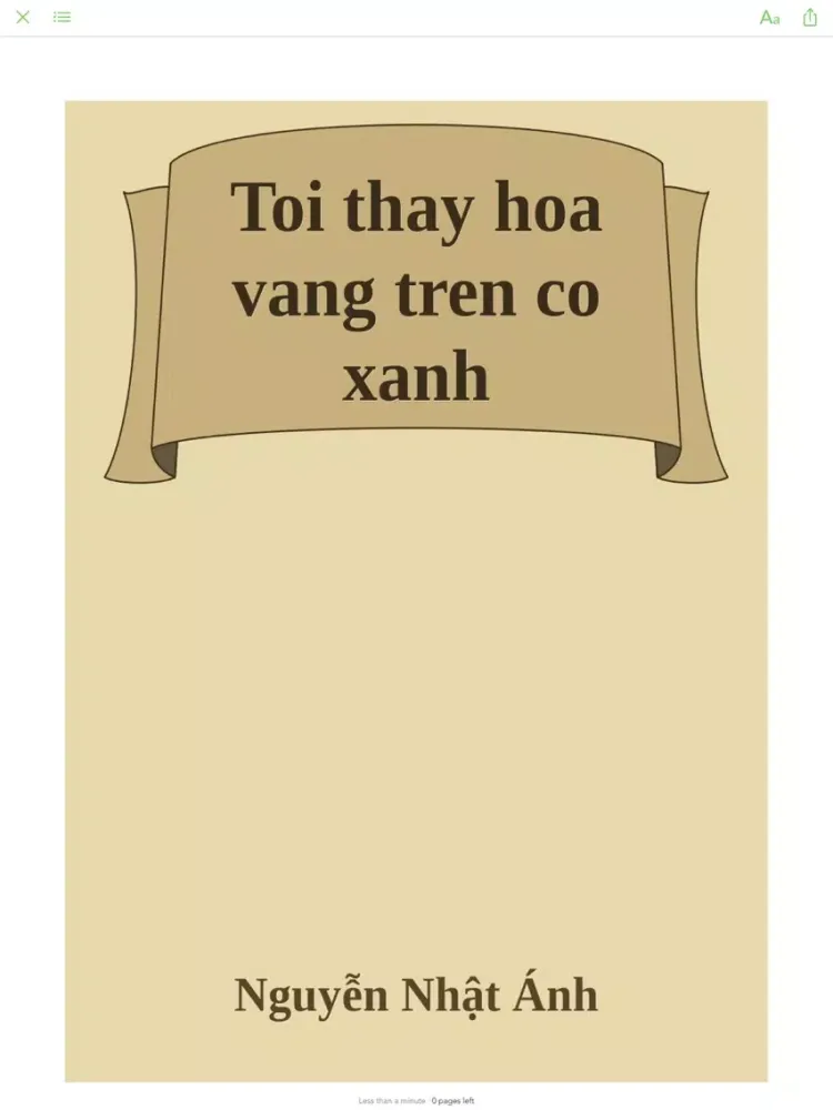 Capturas de pantalla de Truyện ngắn Nguyễn Nhật Ánh iPad 