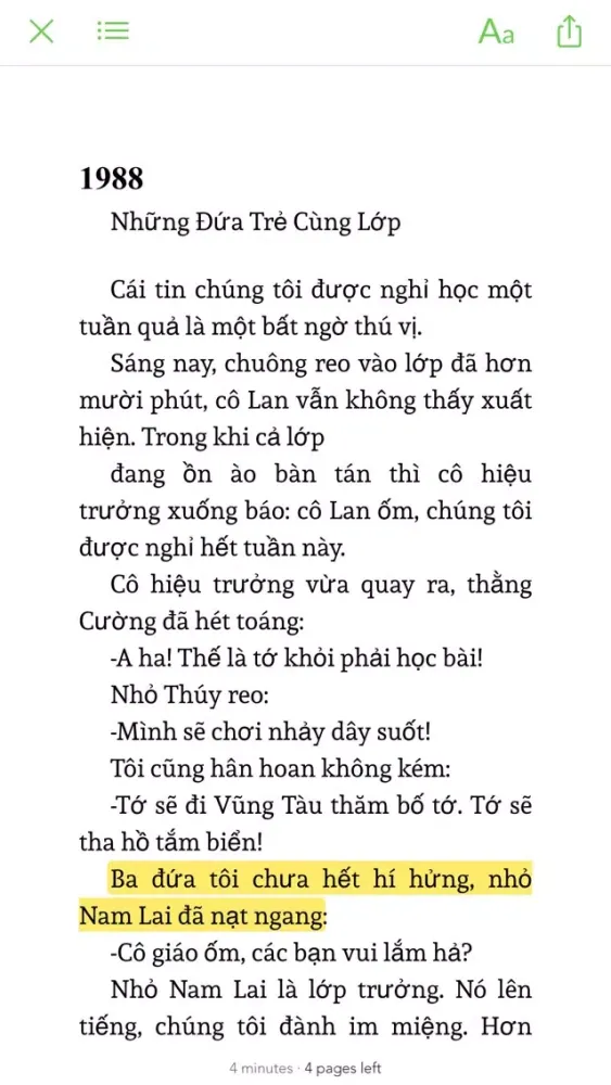 Capturas de pantalla de Truyện ngắn Nguyễn Nhật Ánh