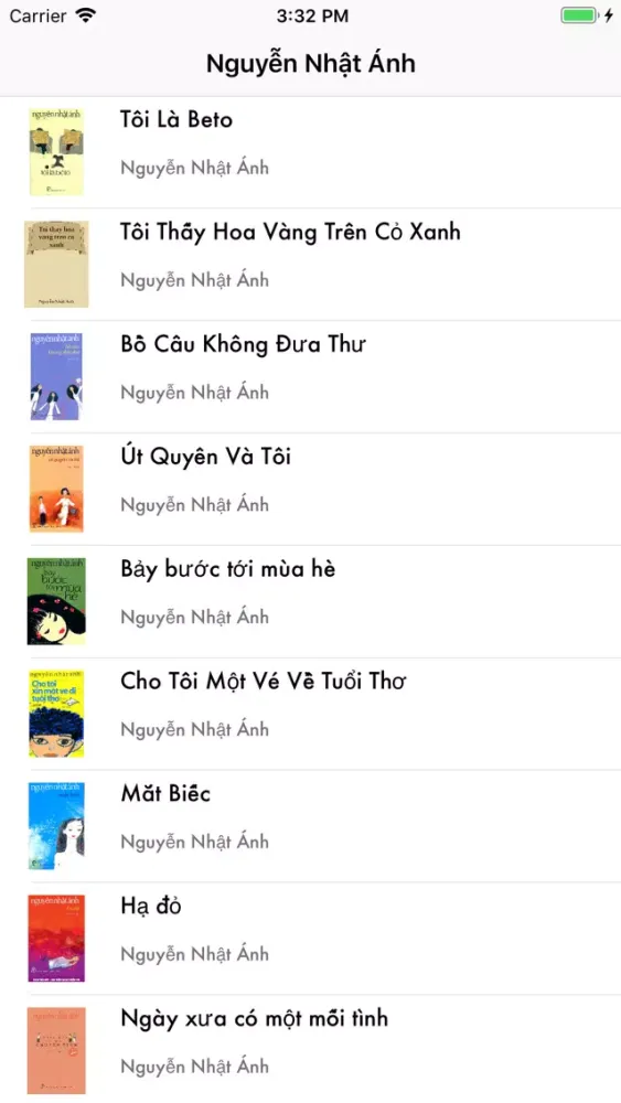 Capturas de pantalla de Truyện ngắn Nguyễn Nhật Ánh
