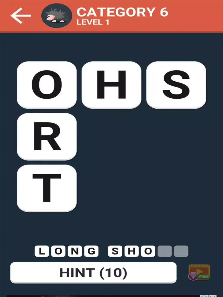 Capturas de tela do Words Chain iPad 