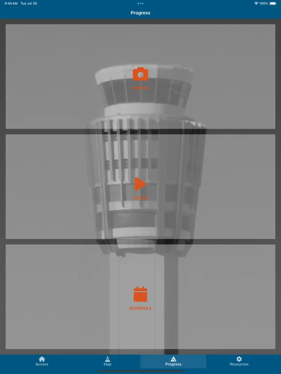 PHX Taxiway U iPad  スクリーンショット