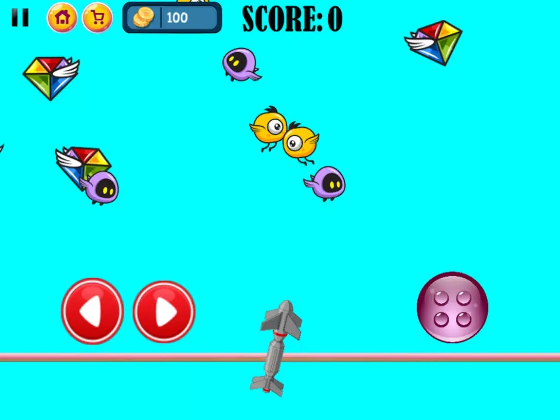 Capturas de tela do Monster Invader iPad 