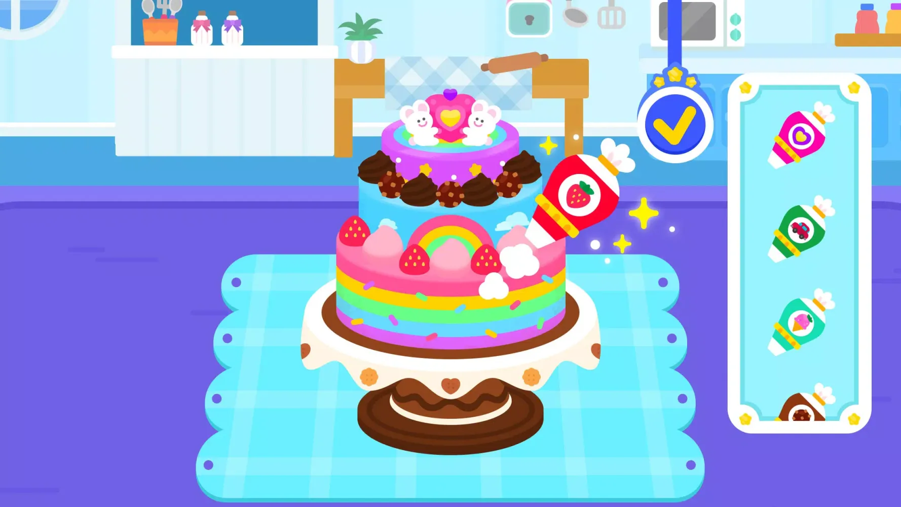 Cocobi Birthday Party - cake 스크린샷
