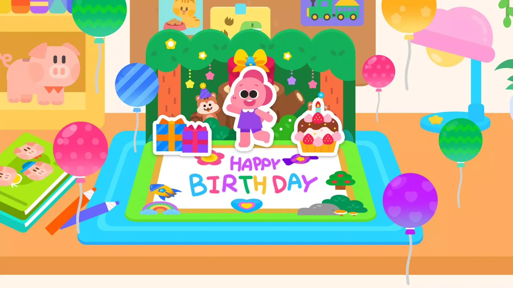 Cocobi Birthday Party - cake 스크린샷