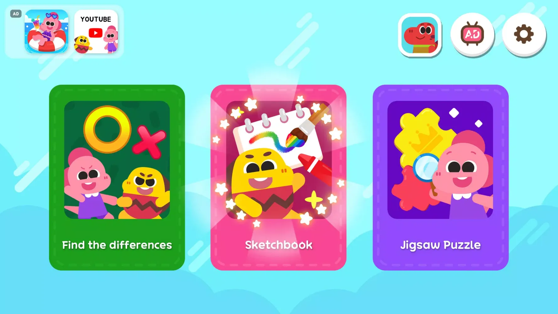 Cocobi Coloring & Games - Kids سکرین شاٹس