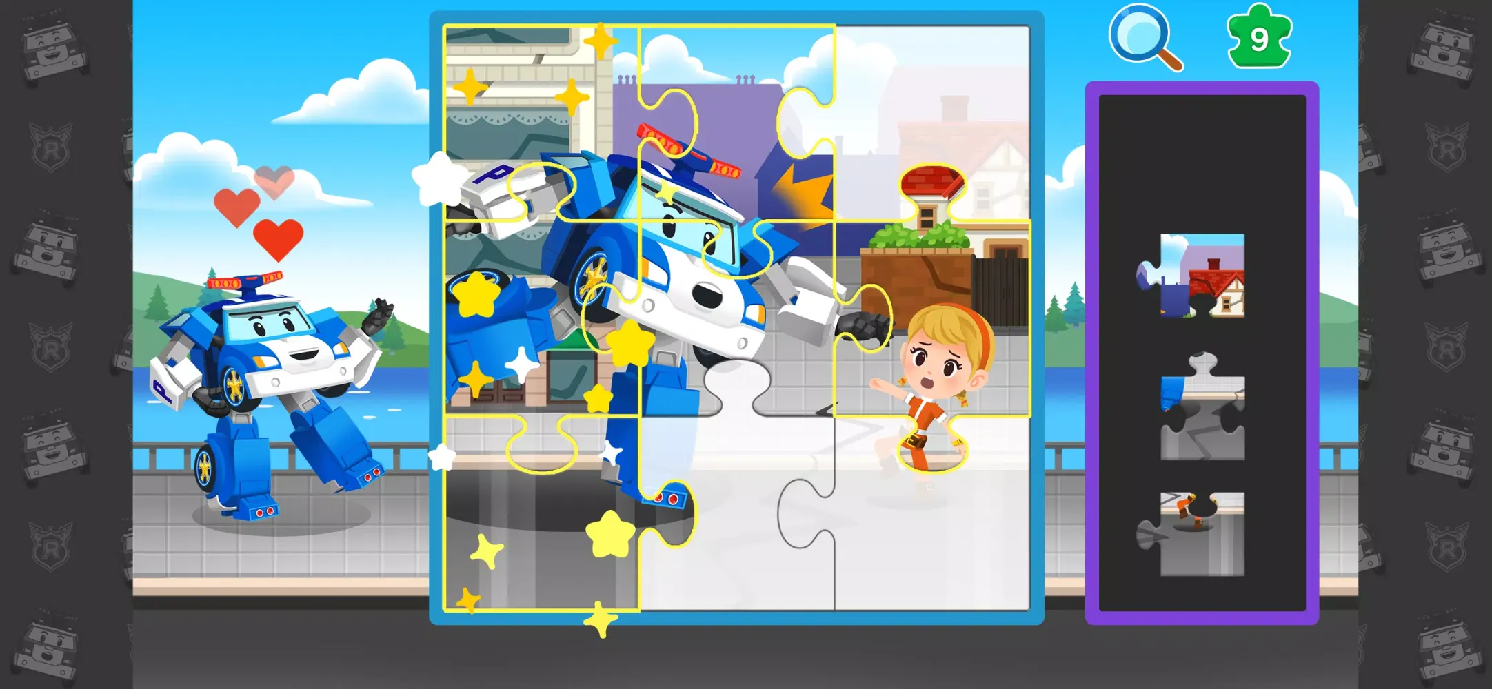تصاویر Poli Coloring & Games - Kids