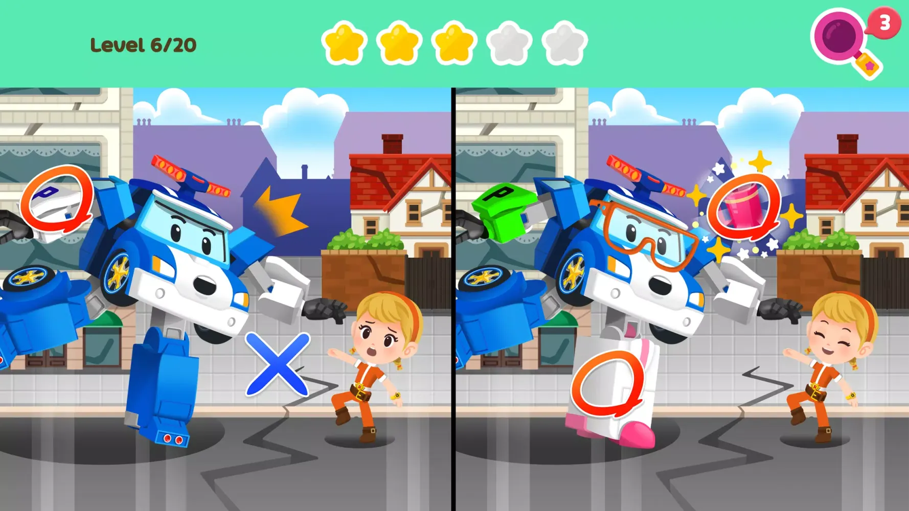 تصاویر Poli Coloring & Games - Kids