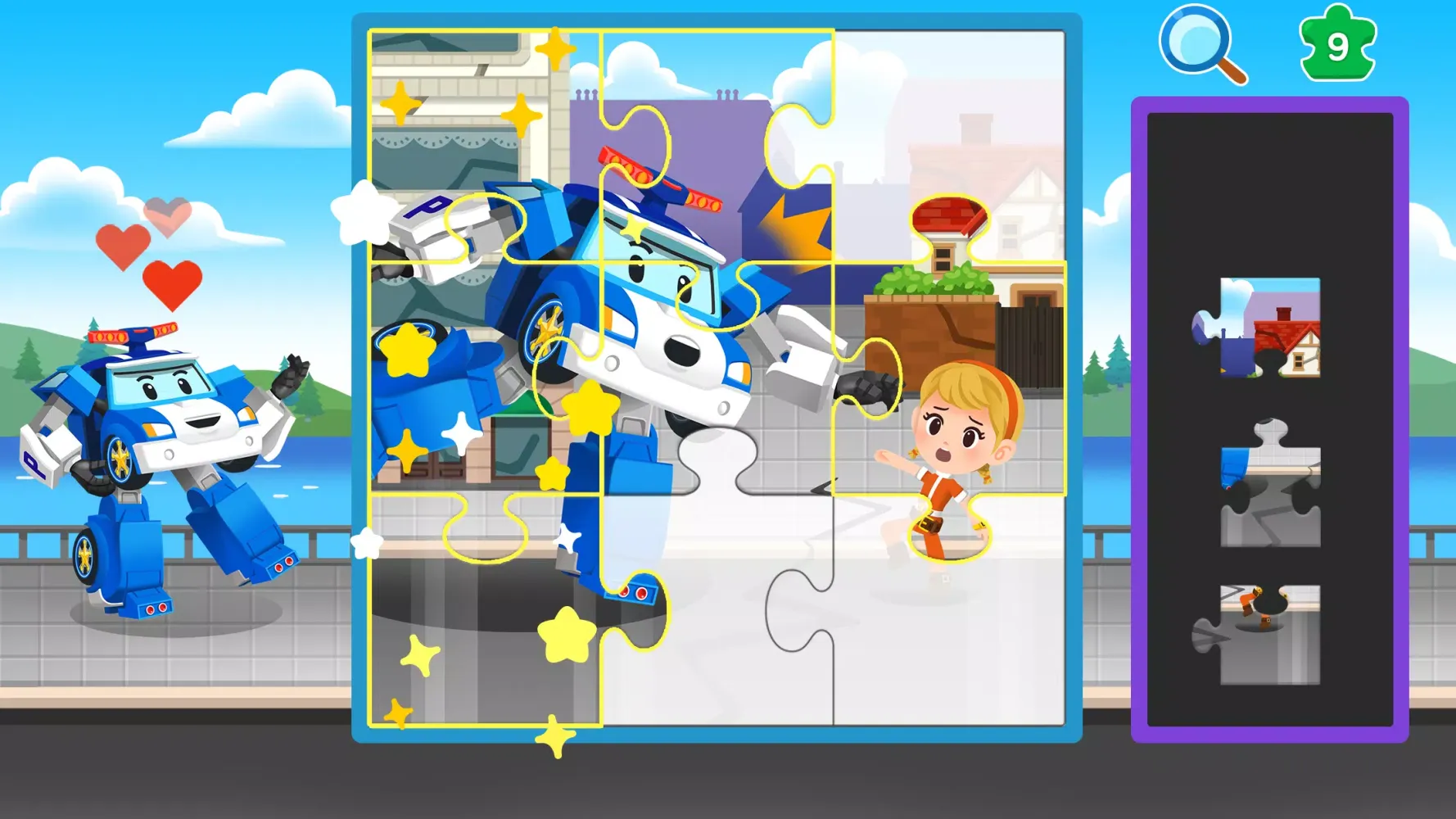 تصاویر Poli Coloring & Games - Kids