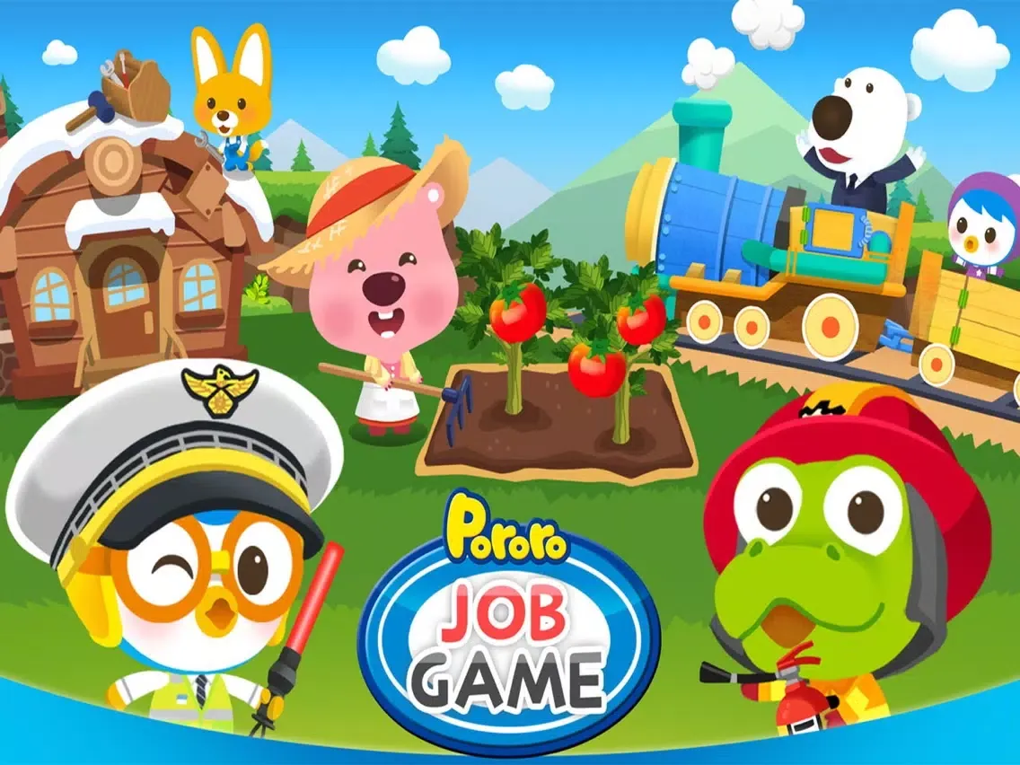 Capturas de tela do Pororo Job Game iPad 