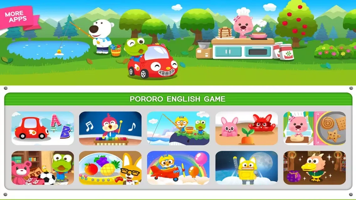 Capturas de tela do Pororo Job Game