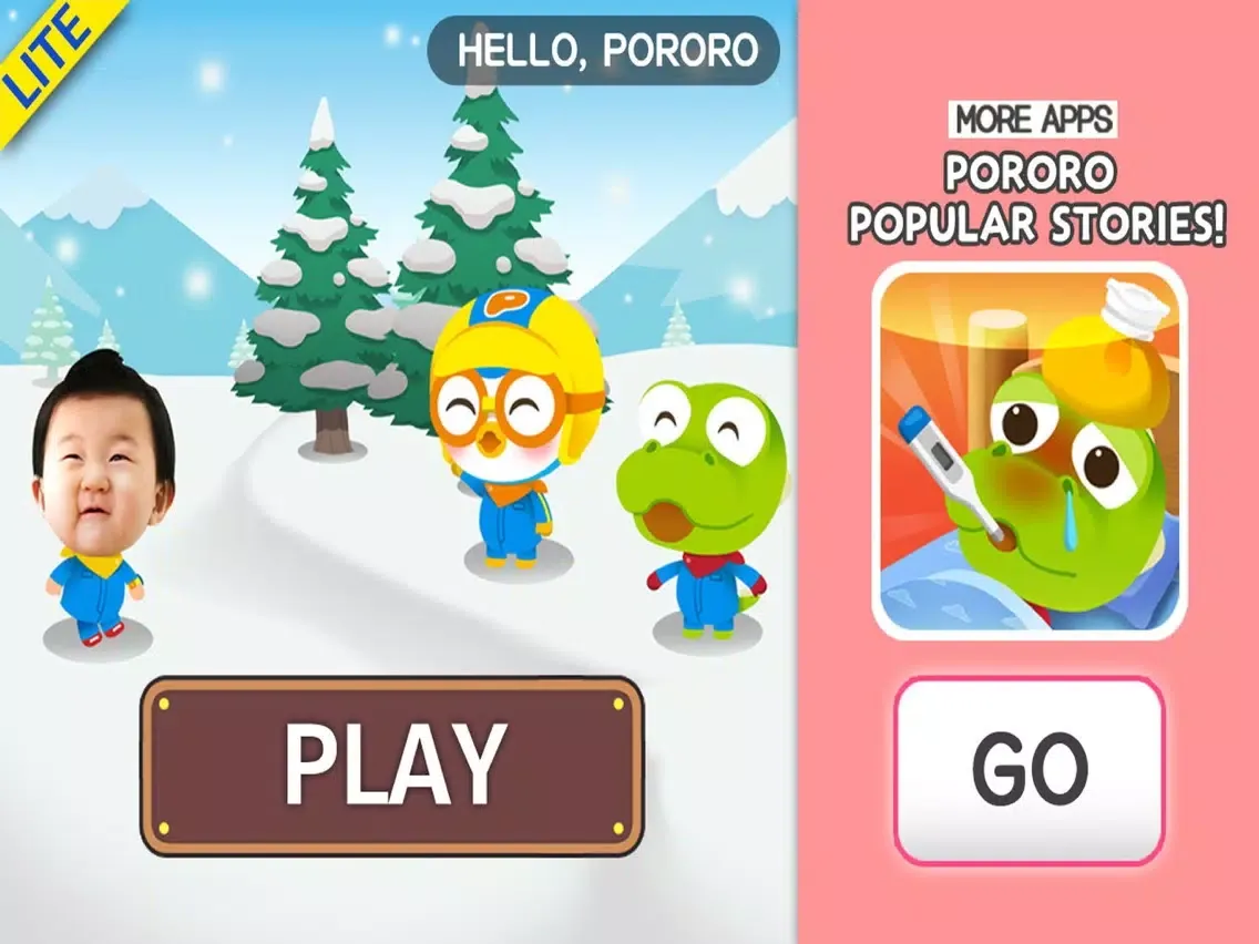 Pororo Popular Story (Lite) iPad 应用截图