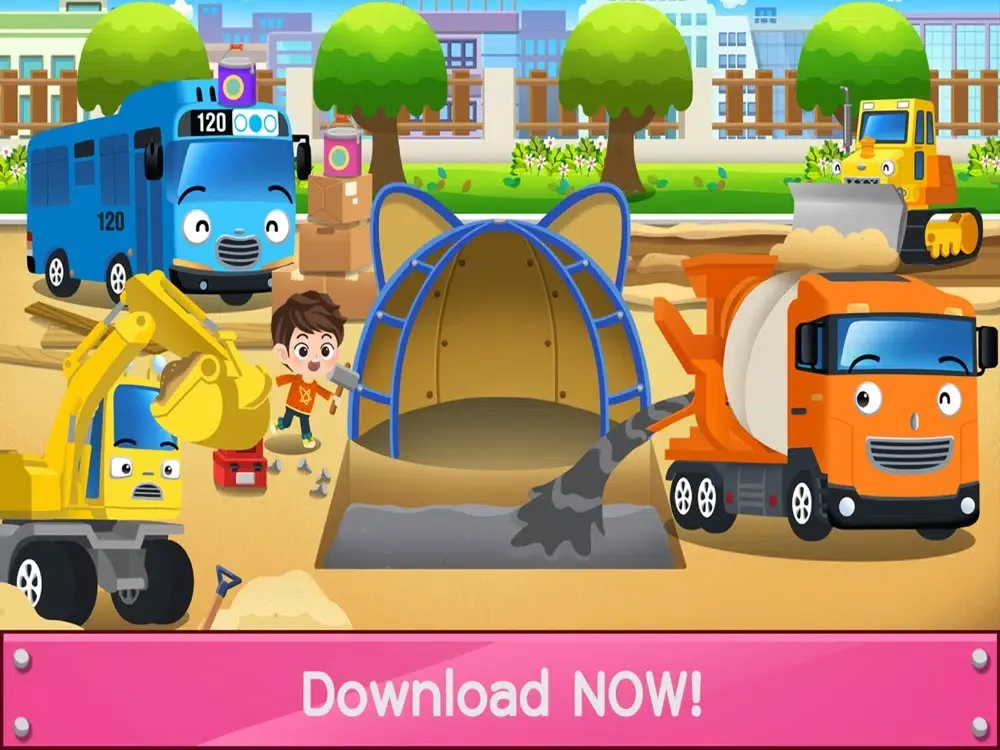 Tayo Character Story iPad  スクリーンショット